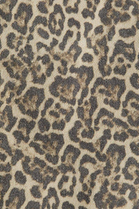 Sunday Edition - LEOPARD PRINTED DOUBLE BREASTED SHORT TRENCH COAT