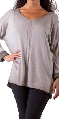 Gigi Moda - Donna Knit V-neck Sweater