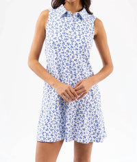 SMITH & QUINN Gracie Golf Mini Dress in sea poppy - women's dress - view 4