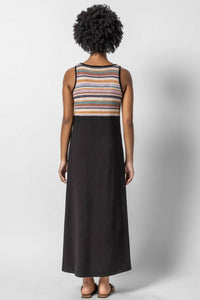 Lilla P - Crochet Insert Maxi Dress