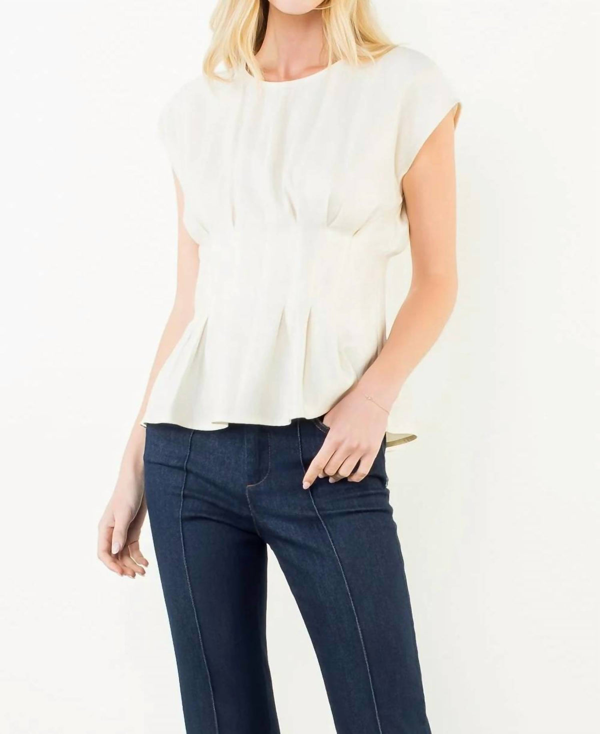 Thml - Women's Pintuck Top