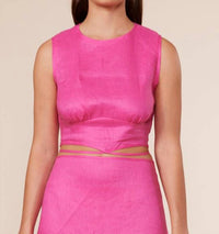 Lucy Paris - Laurel Tie Top