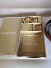 Michael Kors - Women's Signature Reversible Buckle Belt
