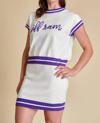 Stewart Simmons - Varsity Sweater Skirt