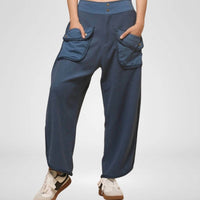 Sweetkama - Front Pockets Relaxed Sweatpants