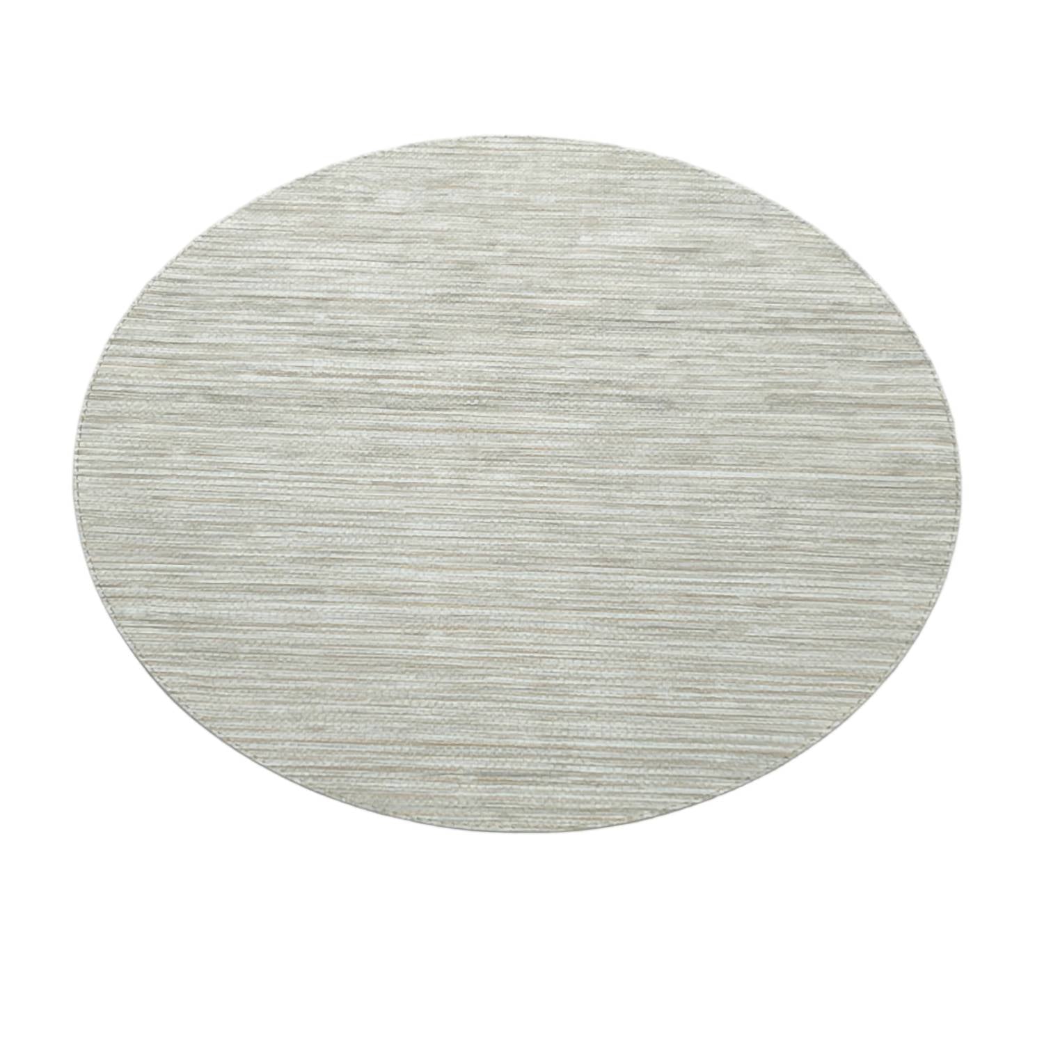 Bodrum Linens - Grasscloth Round Mat - Set Of 4