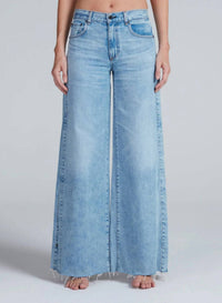 Askk Ny - Women's Longboarder Relaxed Straight Leg Jeans