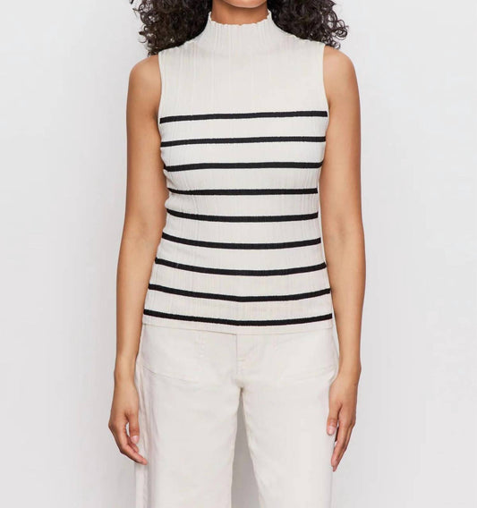 Sanctuary - Ribbed Funnel Neck Top