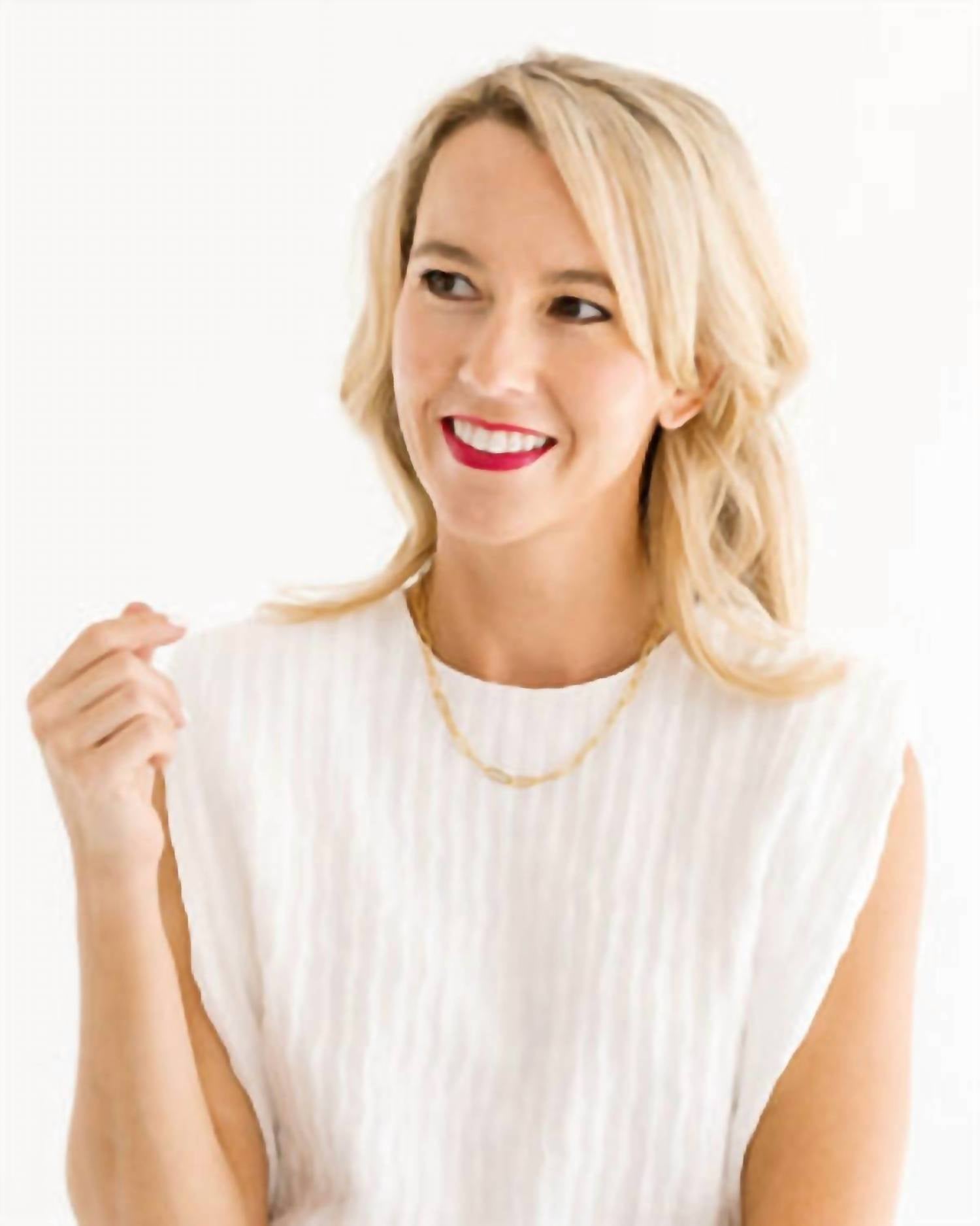 Susan Shaw - Women's Paperclip Medium Necklace