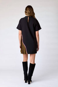 Crosby by Mollie Burch Graham Dress in black ink - women's dress - detail view