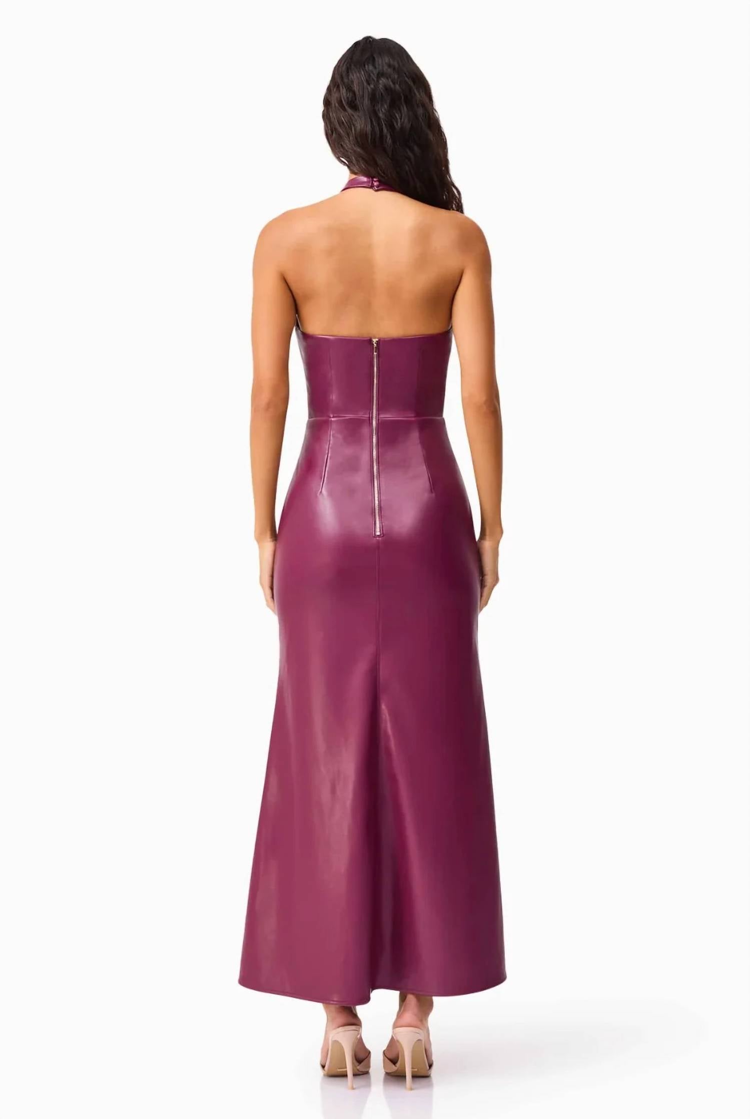 Elliatt - Nova Halter Evening Gown
