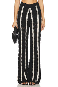 Central Park West - Novelty Stich Midrise Pant