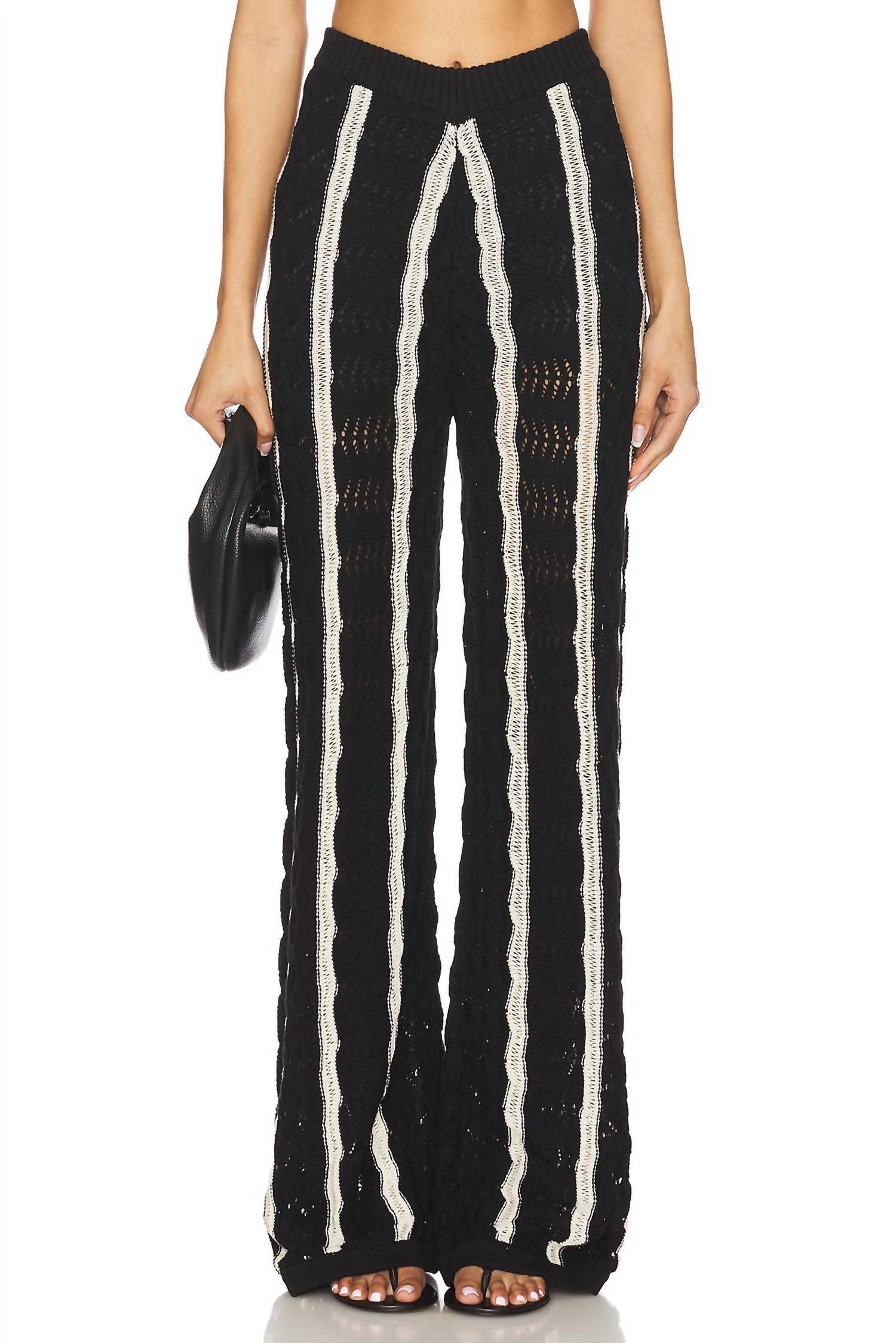 Central Park West - Novelty Stich Midrise Pant
