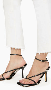 Mother - The Insider Crop Step Fray Jeans