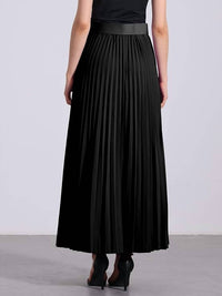 Geegee - Pleated Chiffon Maxi Skirt