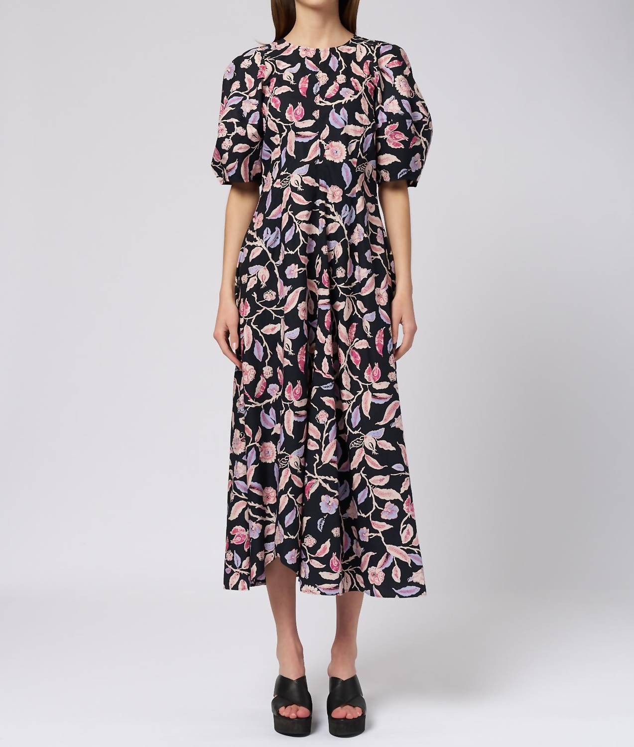 APIECE APART Bettina Maxi Dress in garden floral - women's dress