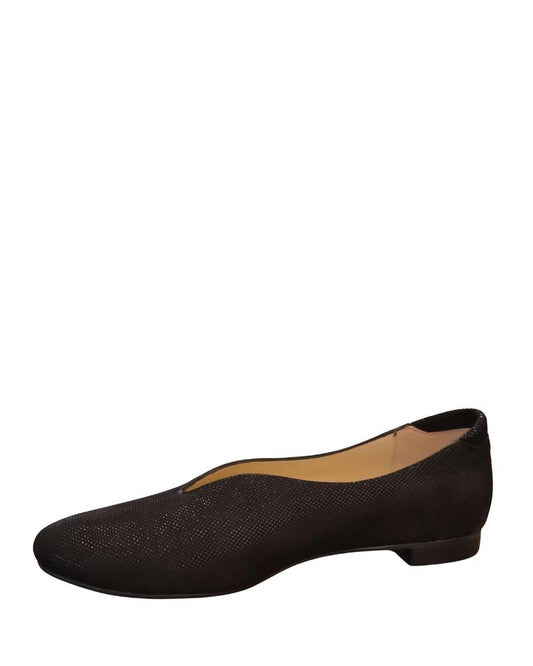 Piesanto - Women's Textured Dress Flat Shoes