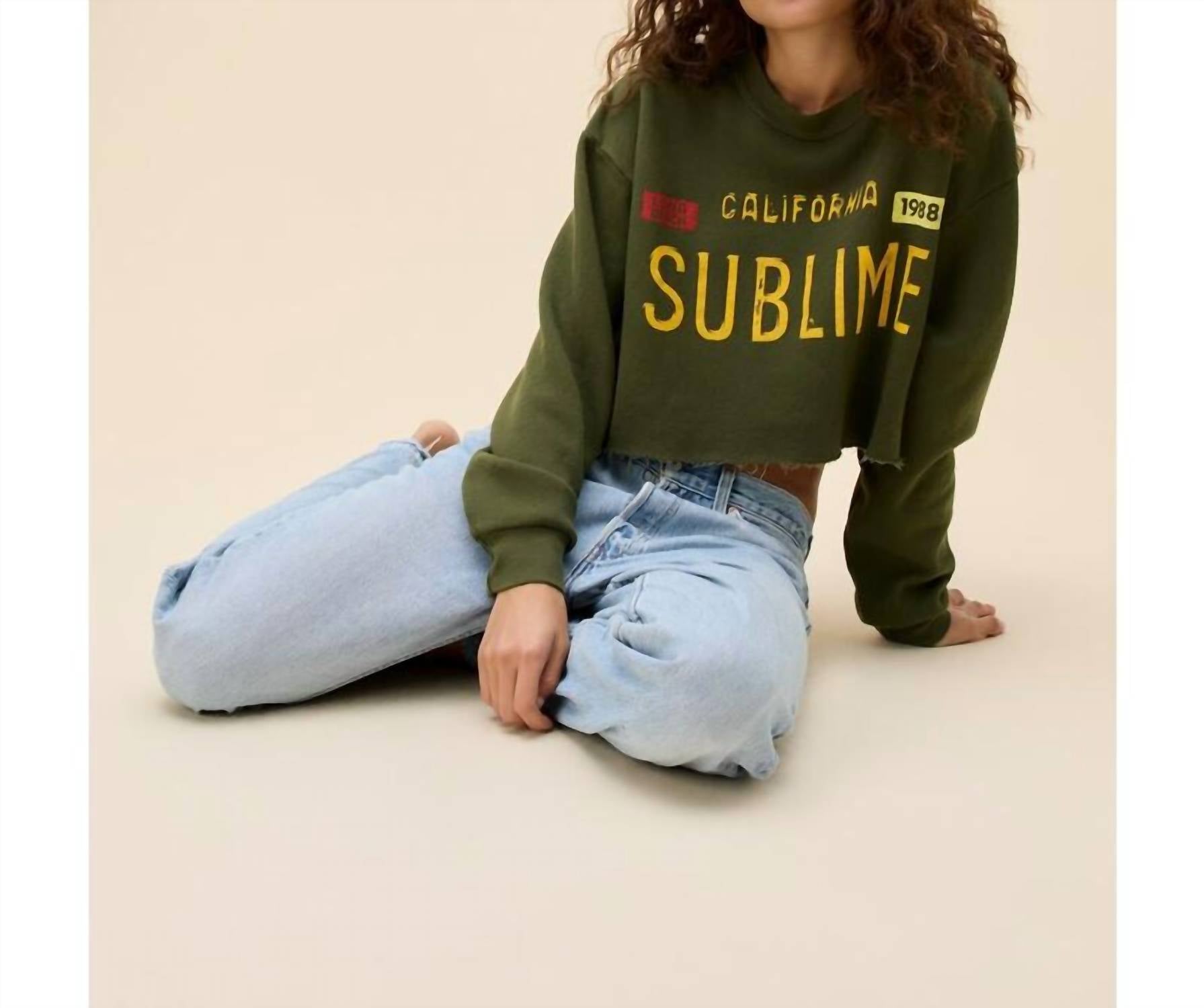 Daydreamer - Sublime License Plate Sweatshirt