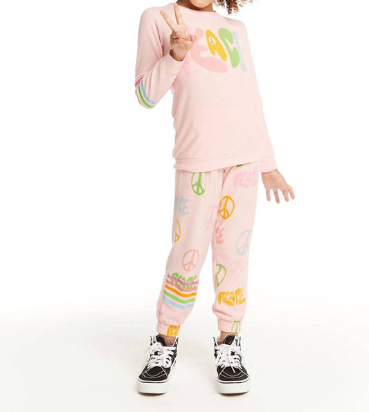 Chaser - Girls Peace Sweat Pant