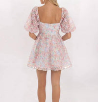 Storia - Floral Babydoll Mini Dress