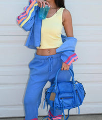 Vintage Havana - Sea Bright Zip Up Hoodie