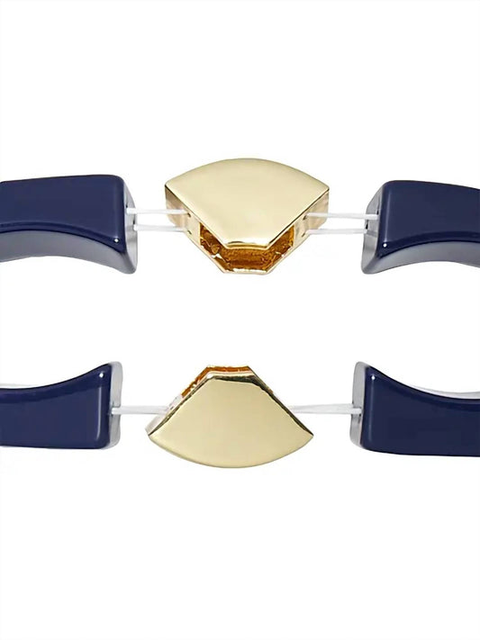 Lele Sadoughi - Women's Geo Stretch Bangle