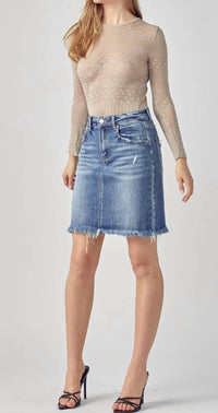 Risen - Danika High Rise Mini Skirt