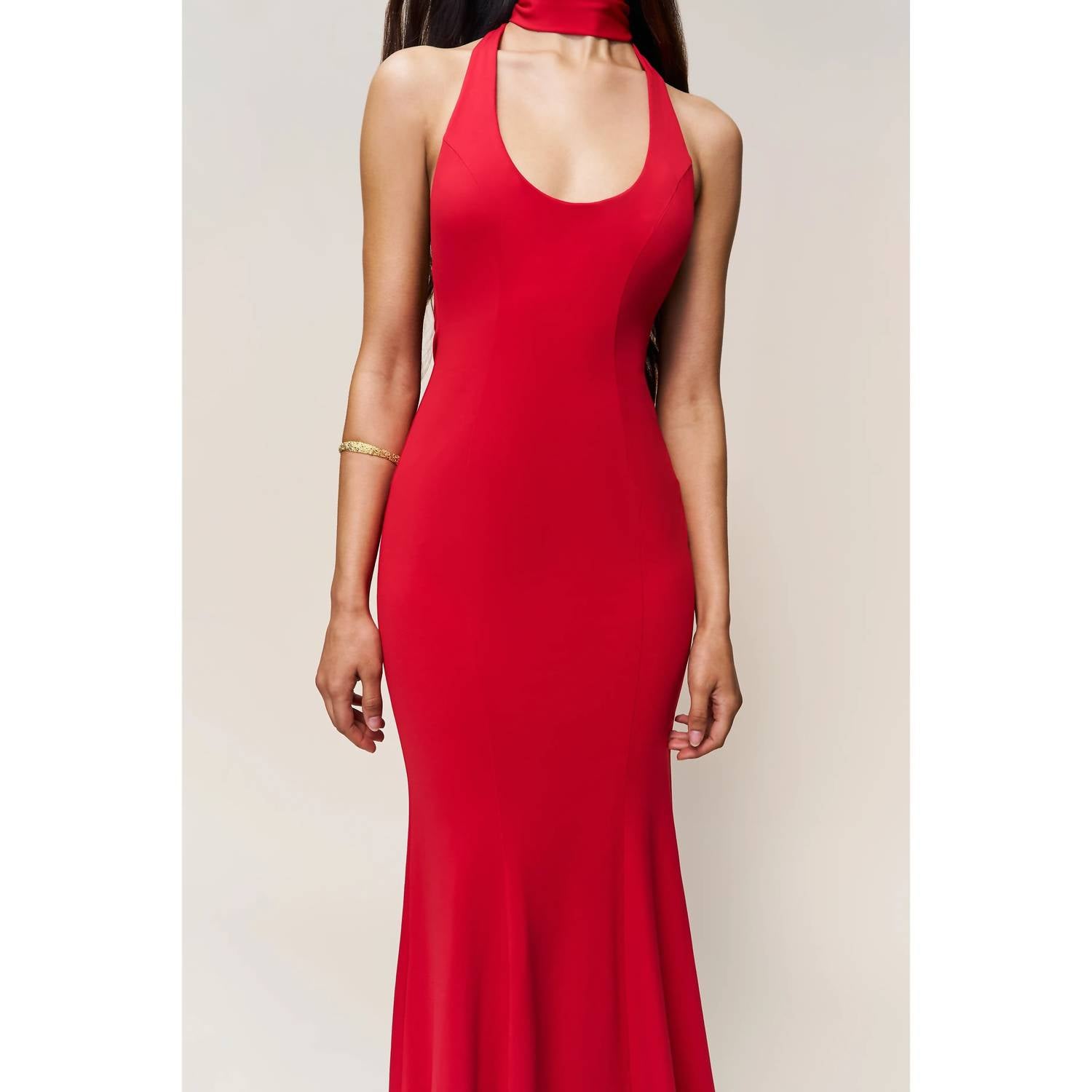 Guizio - Siena Halter Maxi Dress