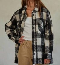 By Together - Woven Buffalo Check Jacket