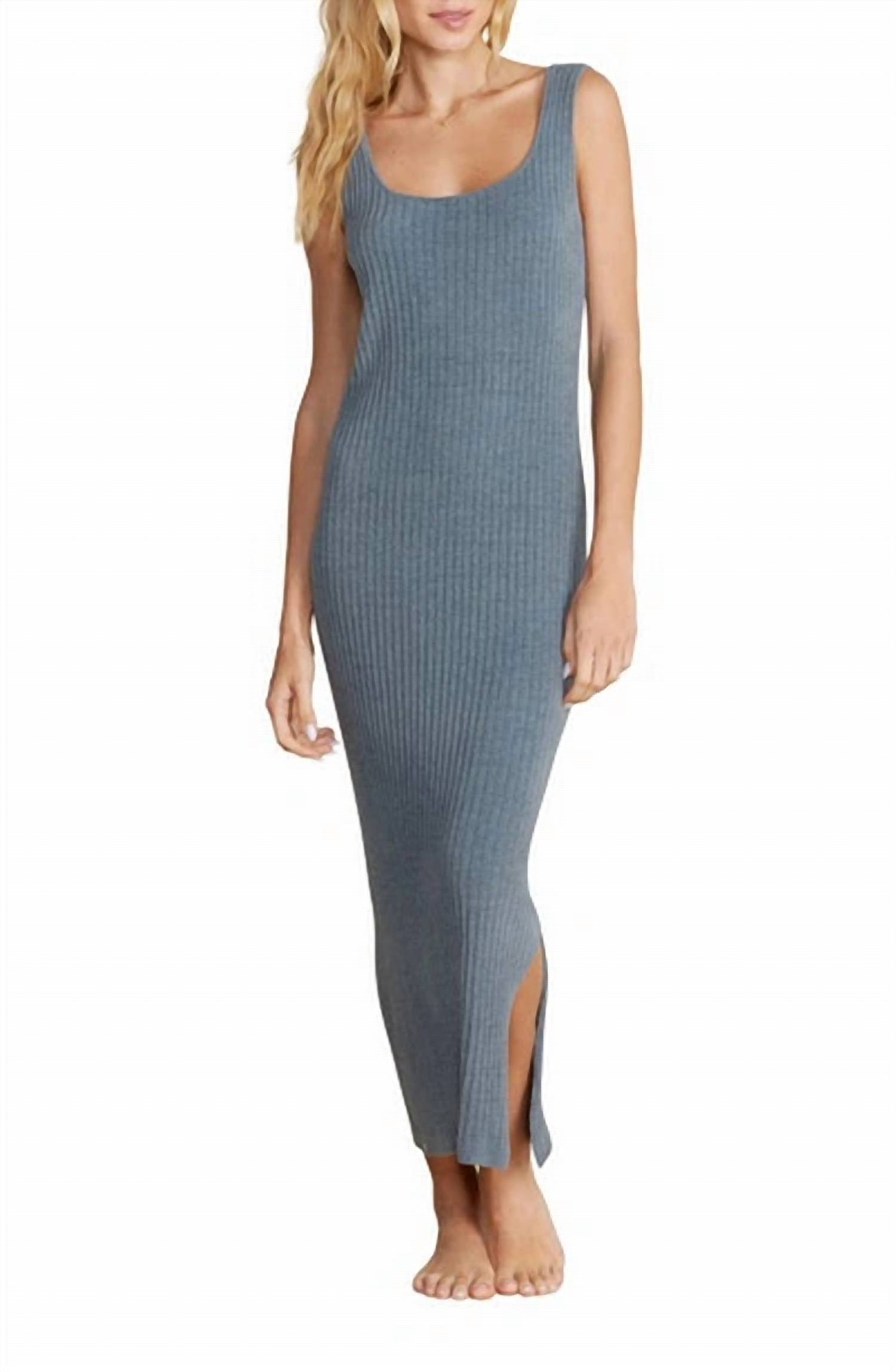 Barefoot Dreams - Cozychic Ultra Lite Ribbed Square Neck Maxi Dress