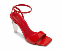 Carrano - Women's Sky Clear Heel Patent Leather Sandal