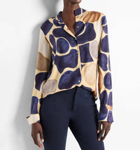 Nic + Zoe - Playful Pebble Blouse