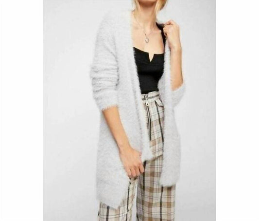 Free People - Fuzzy Open Front Cardigan