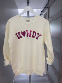 Oat Collective - Women's Howdy Foil Sweatshirt