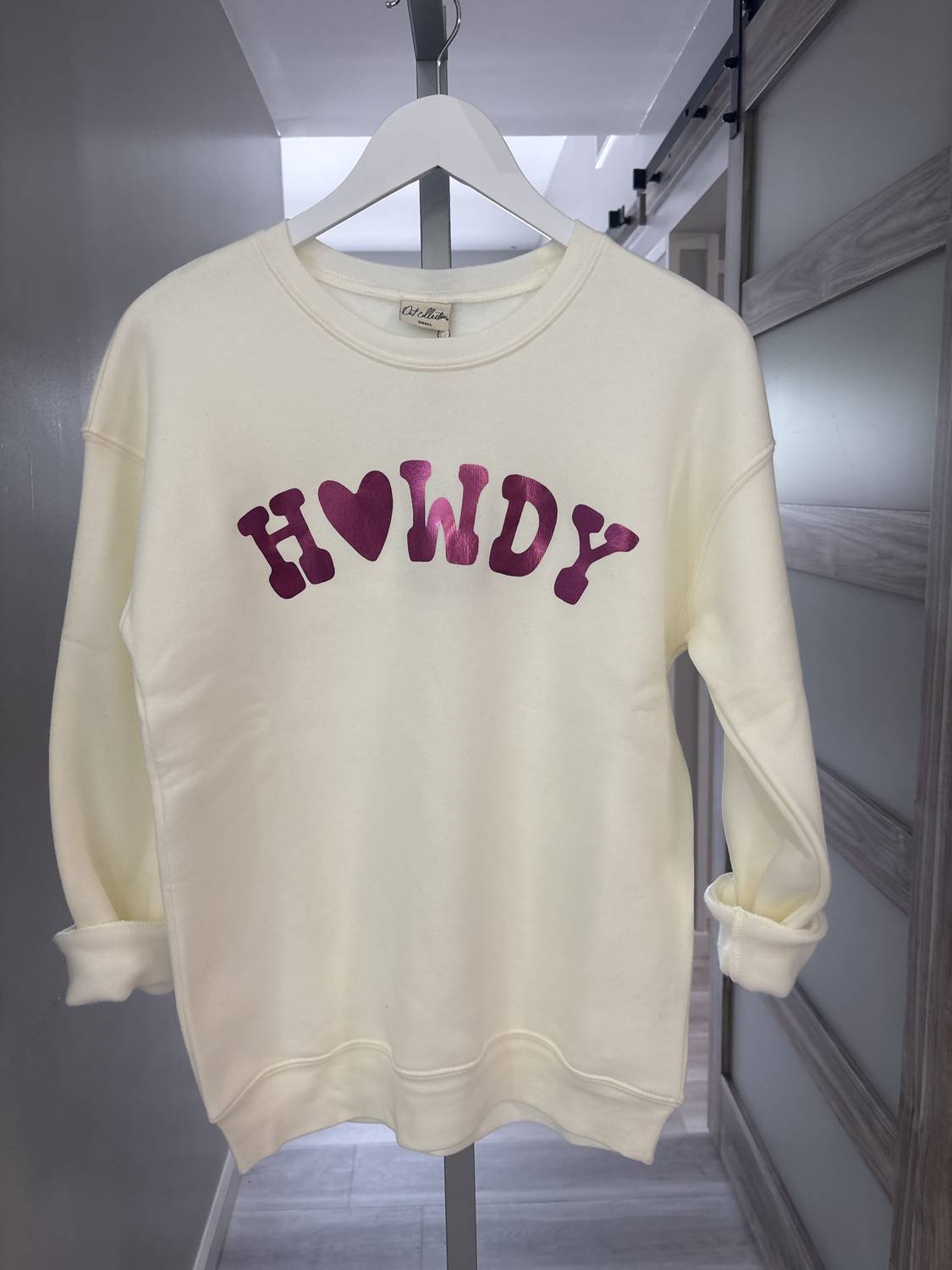 Oat Collective - Women's Howdy Foil Sweatshirt
