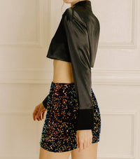 Storia - Roxy Sequin Mini Skirt