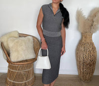 Current Air - Marietta Knit Midi Skirt