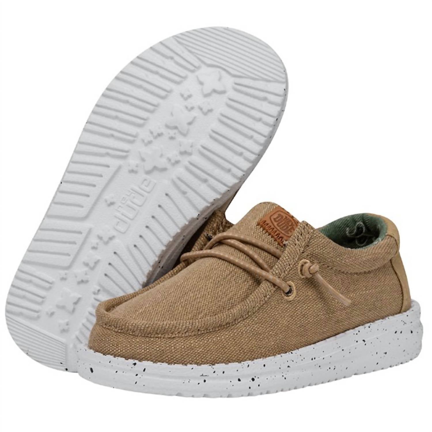 Hey Dude - Kids Wally Washed Canvas Shoes