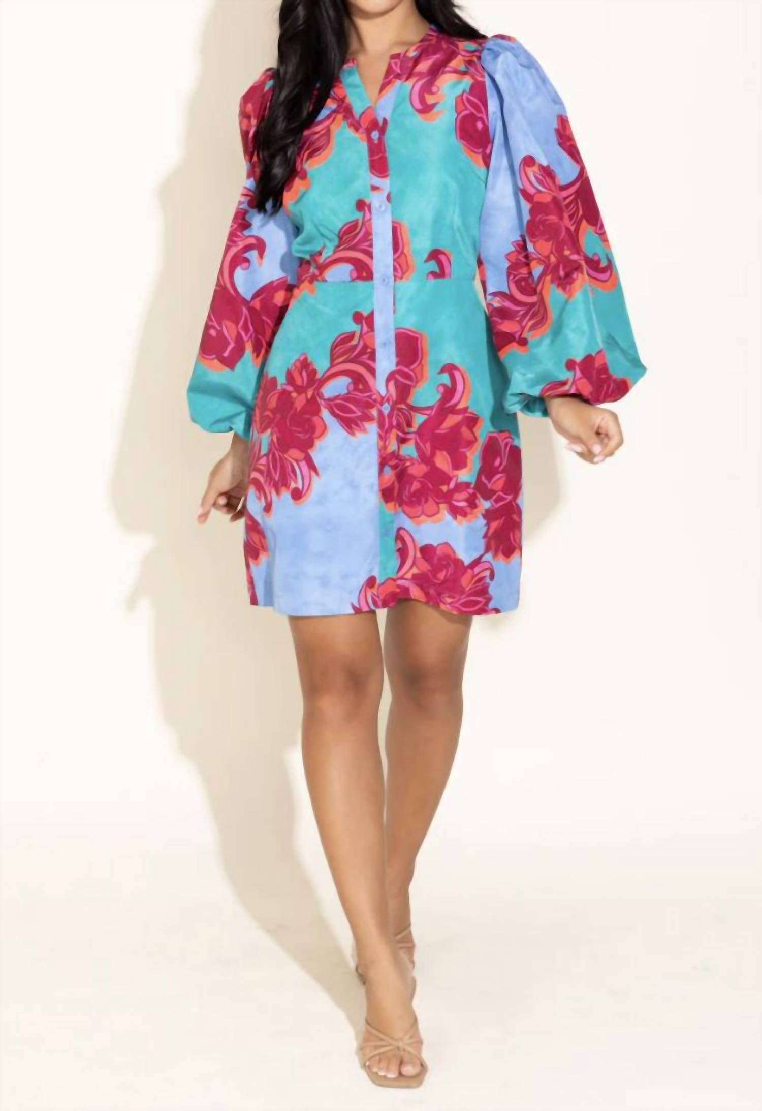 Alden Adair - Cactus Flower Athena Dress