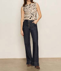 Sanctuary - Fuzzy Leopard Shell Top