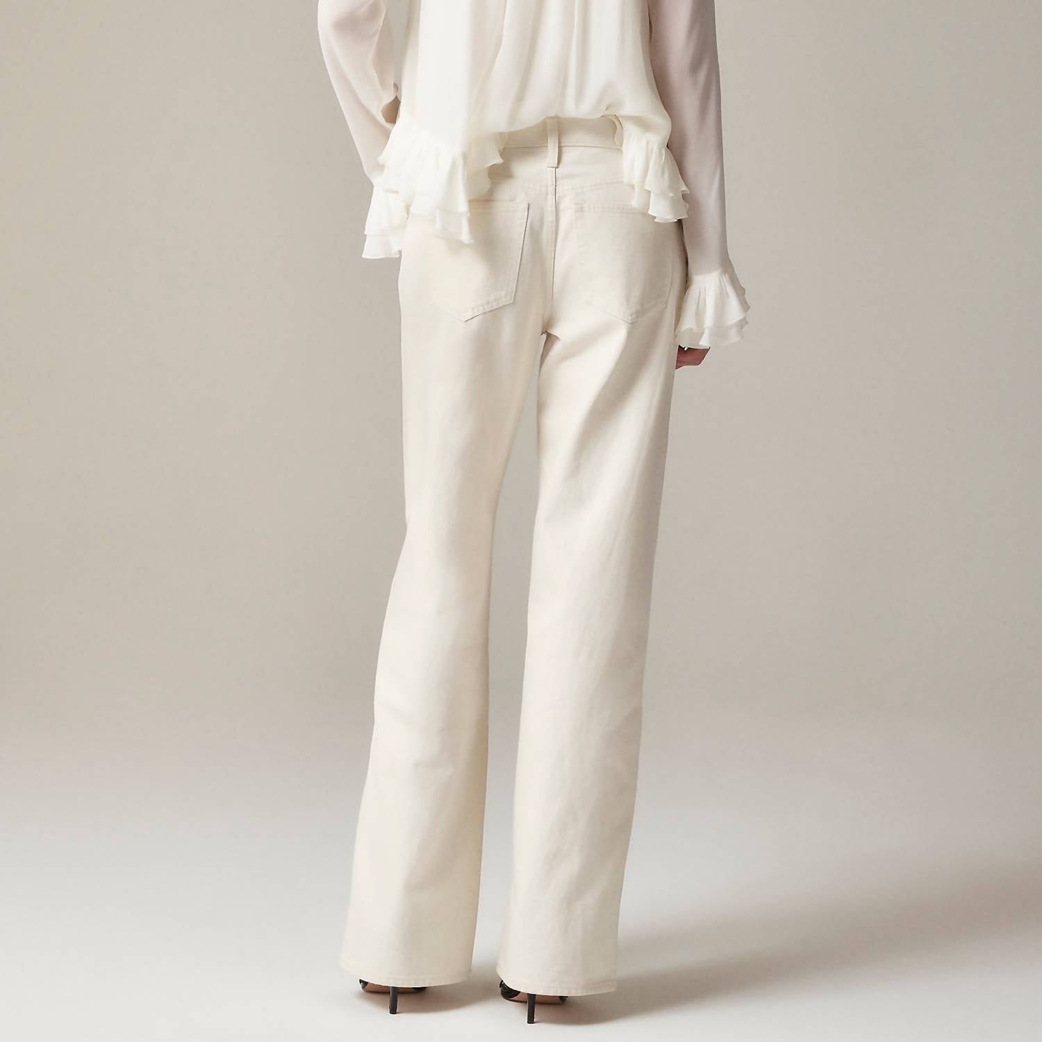J.Crew - Lower-rise Wide-leg 1984 Rigid Jean