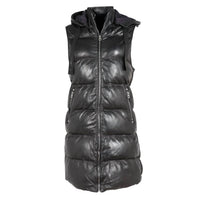Mauritius - Leather Veo Cf Leather Puffer Vest Jacket