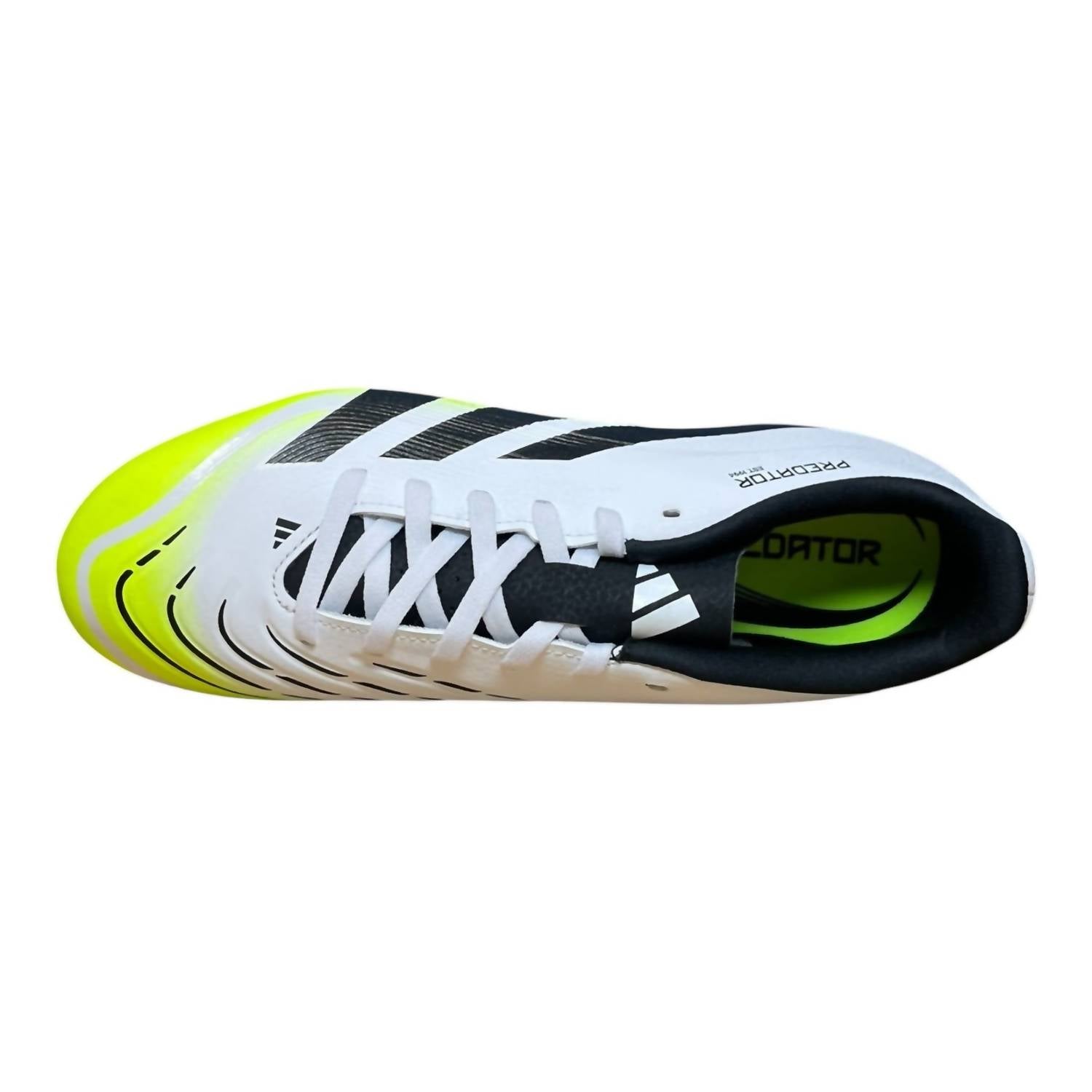 adidas Men's Predator Club Fg/mg Soccer Cleat Shoes in white black - men's shoe - view 7