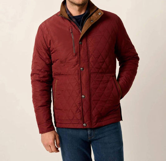 Johnnie-O - Juno Quilted Snap Jacket