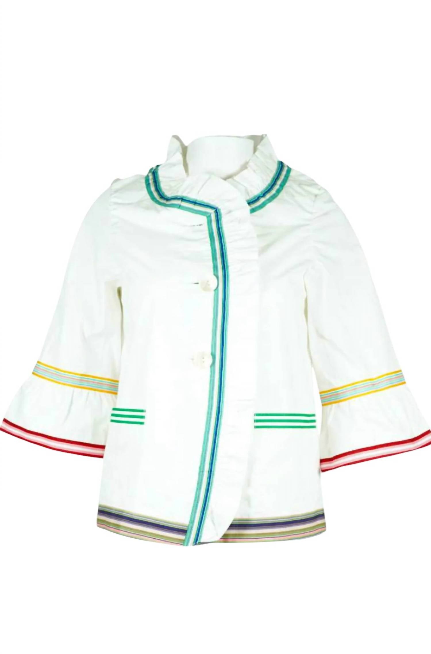 La Plage - Women's Ruffle Jacket