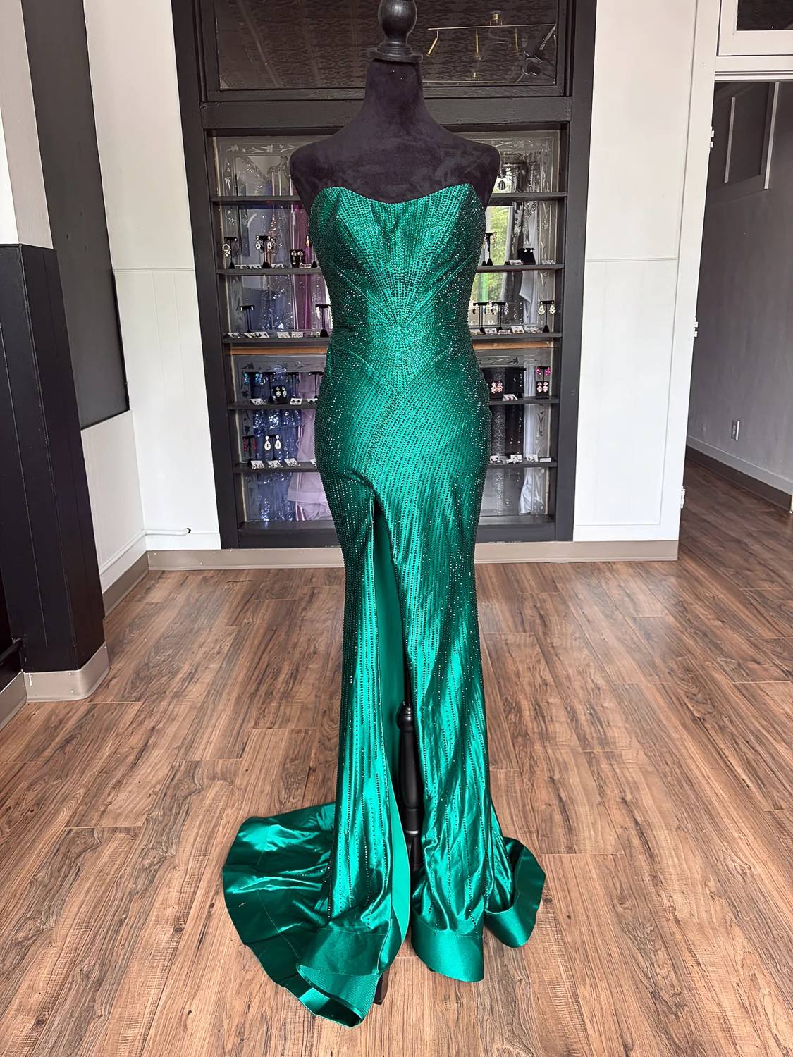 Sherri Hill - Women's Off-The-Shoulder Mermaid Dress