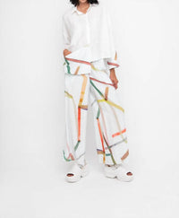 Ozai N Ku - Asymmetric Collared Shirt