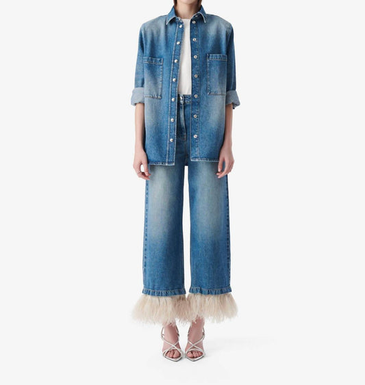 Iro - Straight Feathered Jeans