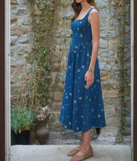 Moon River - Women's Floral Corset Dress