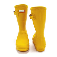HUNTER Women's Original Short Rain Boot in yellow - women's shoe - view 4